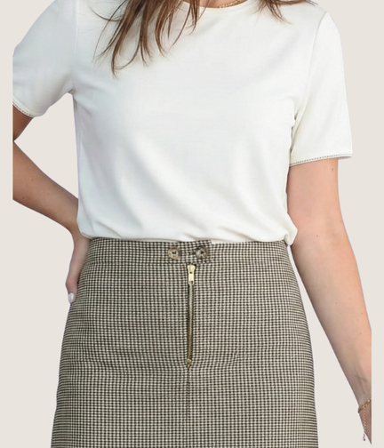 Brooke Plaid Skirt